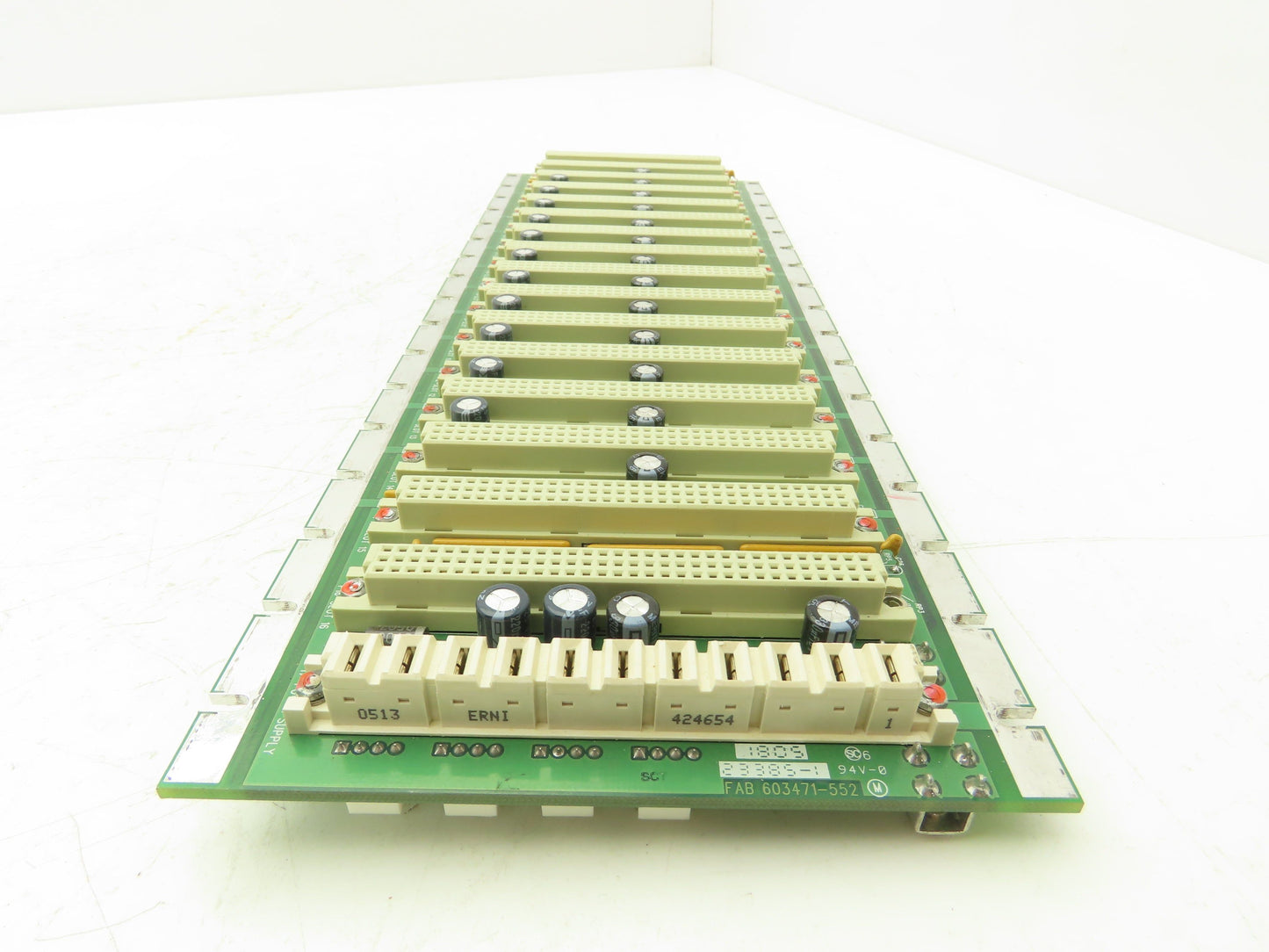 Delta Tau 603471-102 UBUS Backplane 16 Slot ACC-U16 Printed Circuit Board