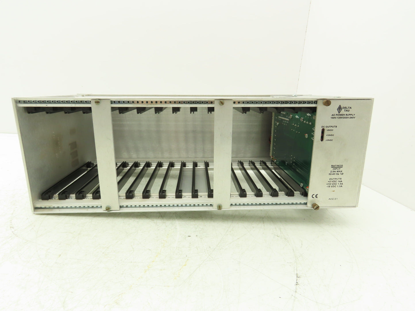 Delta Tau ACC-E1 AC Power Supply 120V 240V CPU Power Supply Unit And PLC Chassis