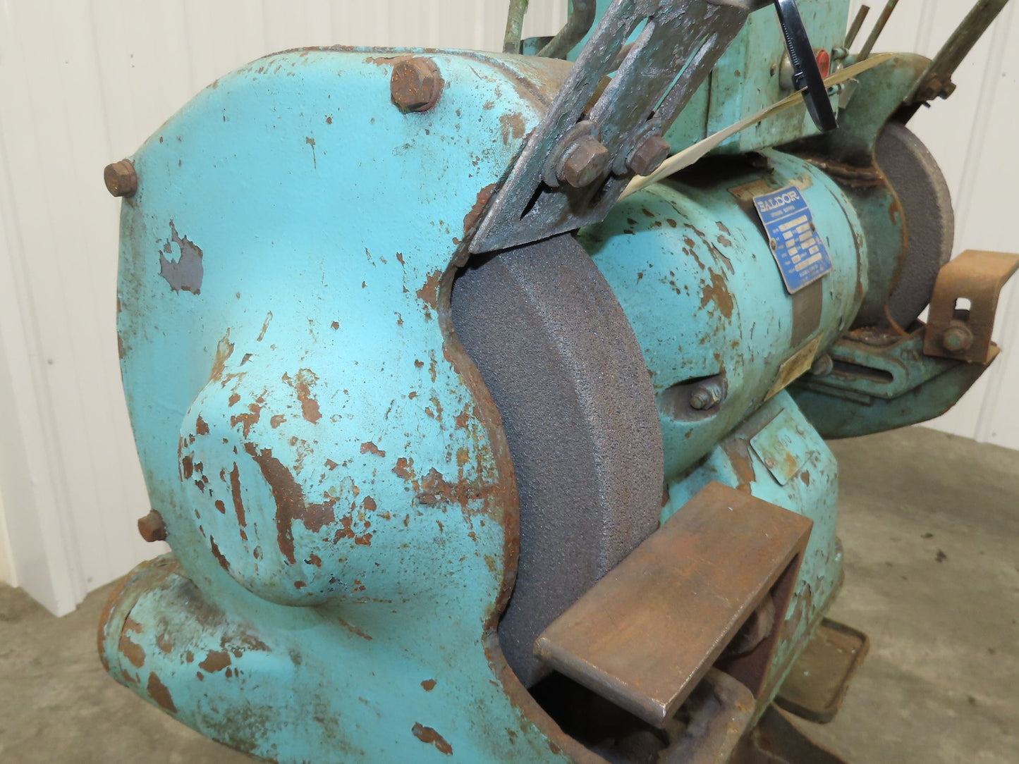 Baldor 1215W Heavy Duty 12" Pedestal Grinder 2Hp 460V 3Ph 1725RPM