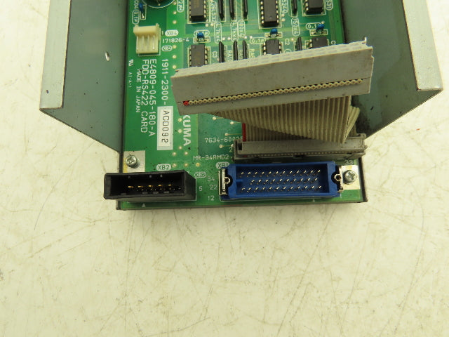 Okuma 1911-2300-ACD092 E4809-045-180-A FDD-RS422 Floppy Drive Bay