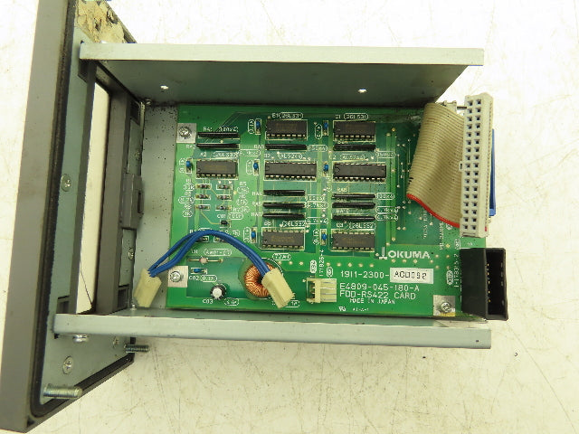 Okuma 1911-2300-ACD092 E4809-045-180-A FDD-RS422 Floppy Drive Bay