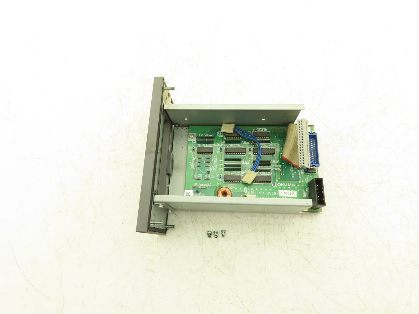 Okuma 1911-2300-ACD092 E4809-045-180-A FDD-RS422 Floppy Drive Bay
