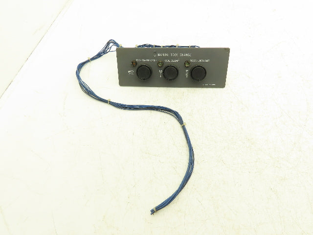 Okuma E5414-019-906 Manual Tool Change Button Control Panel Cycle Clamp Unclamp
