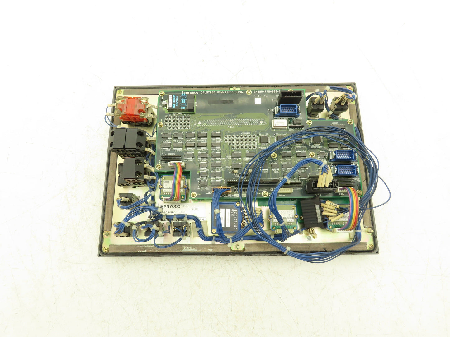 Okuma MPN7000M-S Operator Control Panel E0105-566-103-2