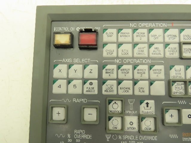 Okuma MPN7000M-S Operator Control Panel E0105-566-103-2