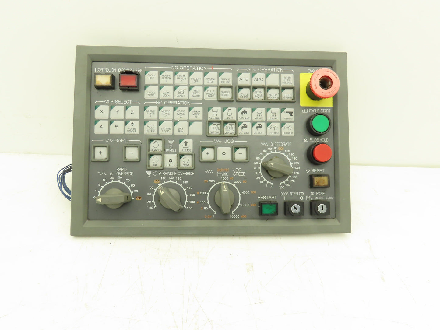 Okuma MPN7000M-S Operator Control Panel E0105-566-103-2