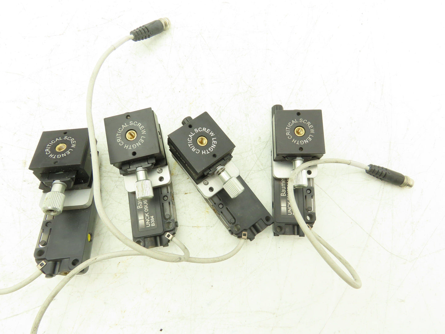 Baumer UNCK 09U6914/KS35AD1 Ultrasonic Distance Measuring Sensors 30VDC Lot of 4