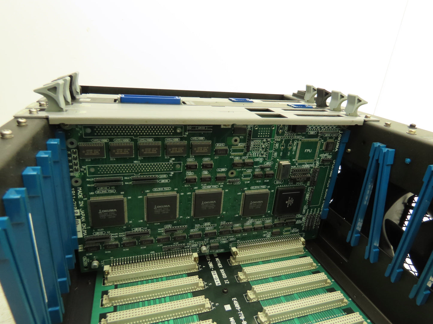 Okuma OPUS 7000 E7191-855-019-2 CPU/IF Rack 12 Chassis Backplane Add-On Cards