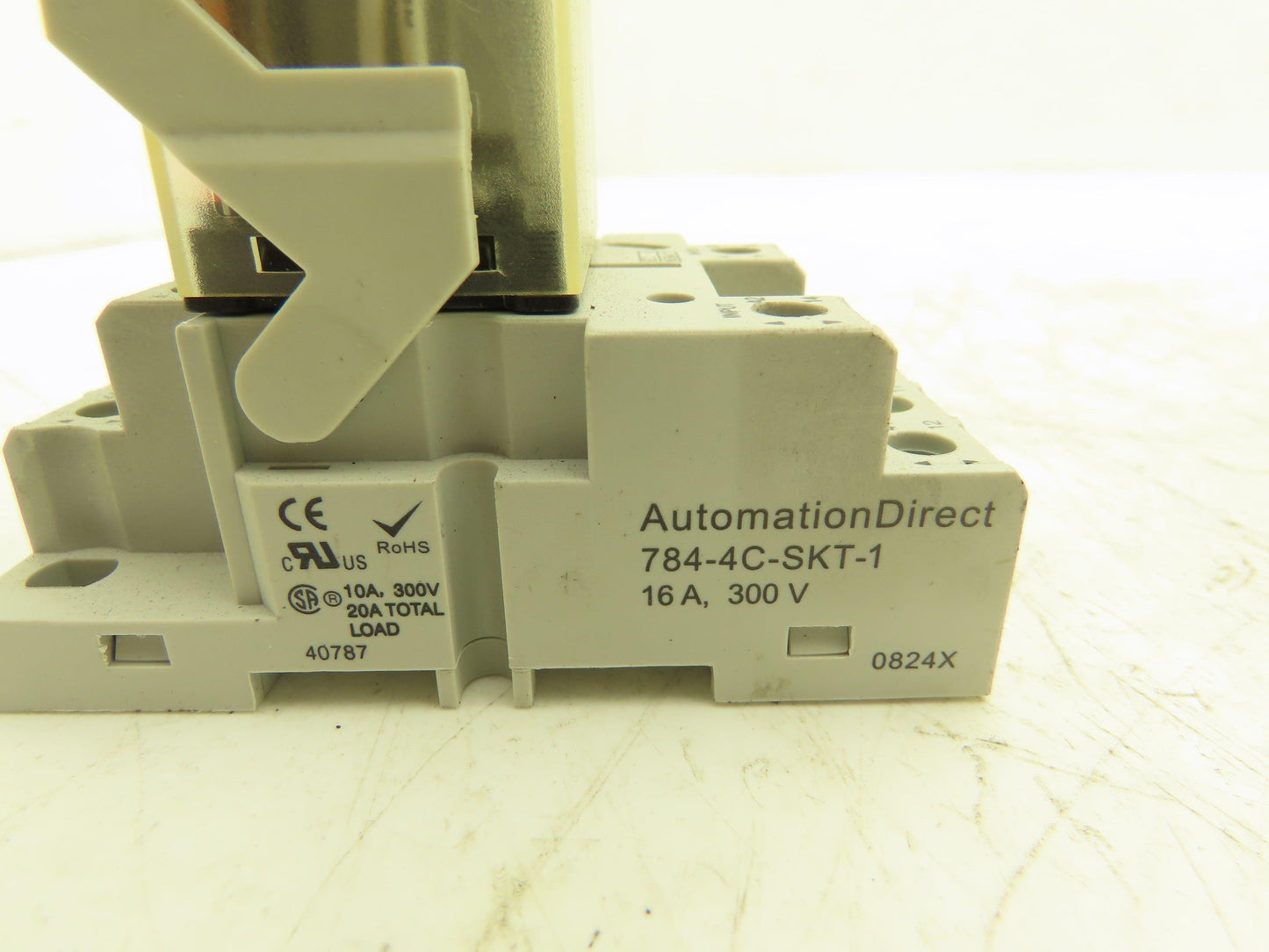 Automation Direct 784-4C-24D Control Relay 15A 277V 4PDT 4NO 4NC 24VDC Lot of 6
