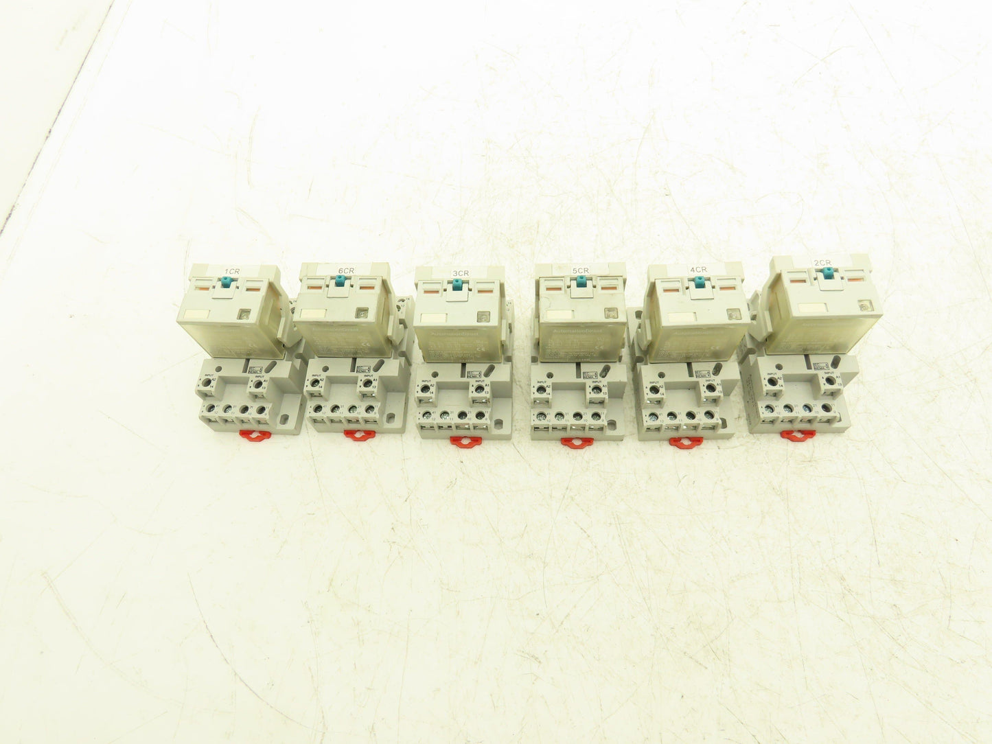 Automation Direct 784-4C-24D Control Relay 15A 277V 4PDT 4NO 4NC 24VDC Lot of 6
