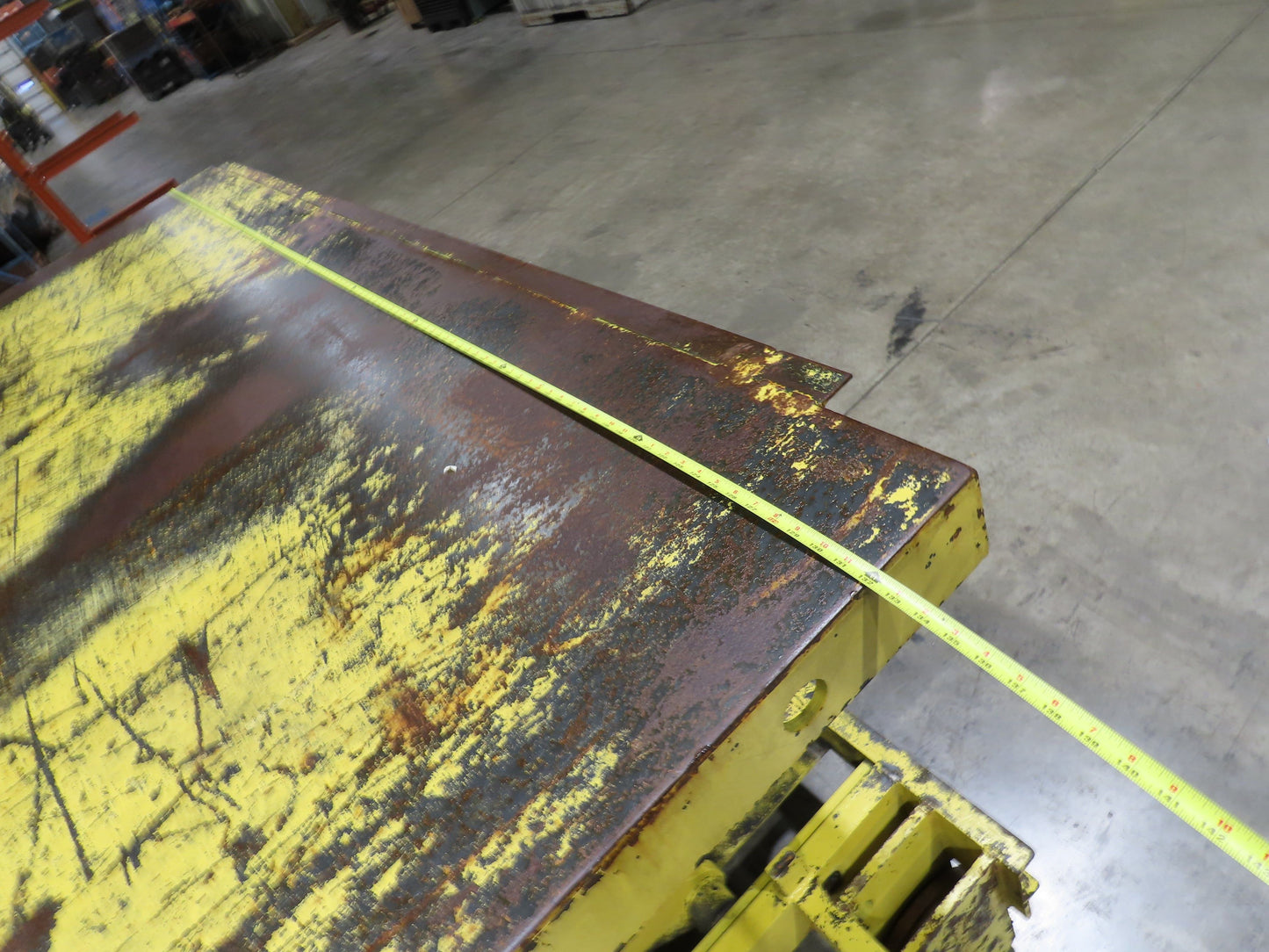 Weld Bilt Hydraulic Scissor Lift Table 10000lb 5 Ton 24" Travel 60x132" 3Ph