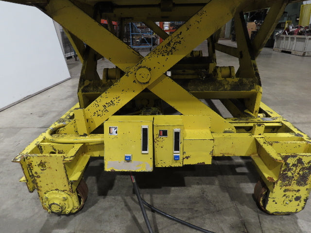 Weld Bilt Hydraulic Scissor Lift Table 10000lb 5 Ton 24" Travel 60x132" 3Ph