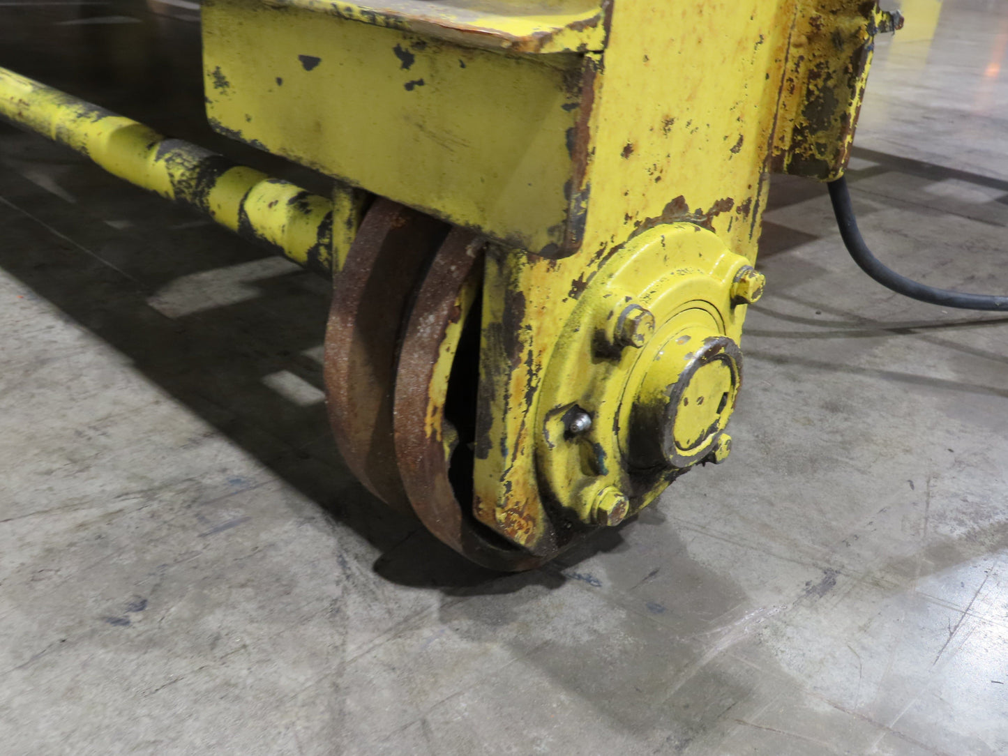 Weld Bilt Hydraulic Scissor Lift Table 10000lb 5 Ton 24" Travel 60x132" 3Ph