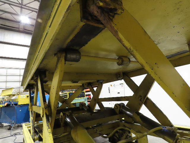 Weld Bilt Hydraulic Scissor Lift Table 10000lb 5 Ton 24" Travel 60x132" 3Ph