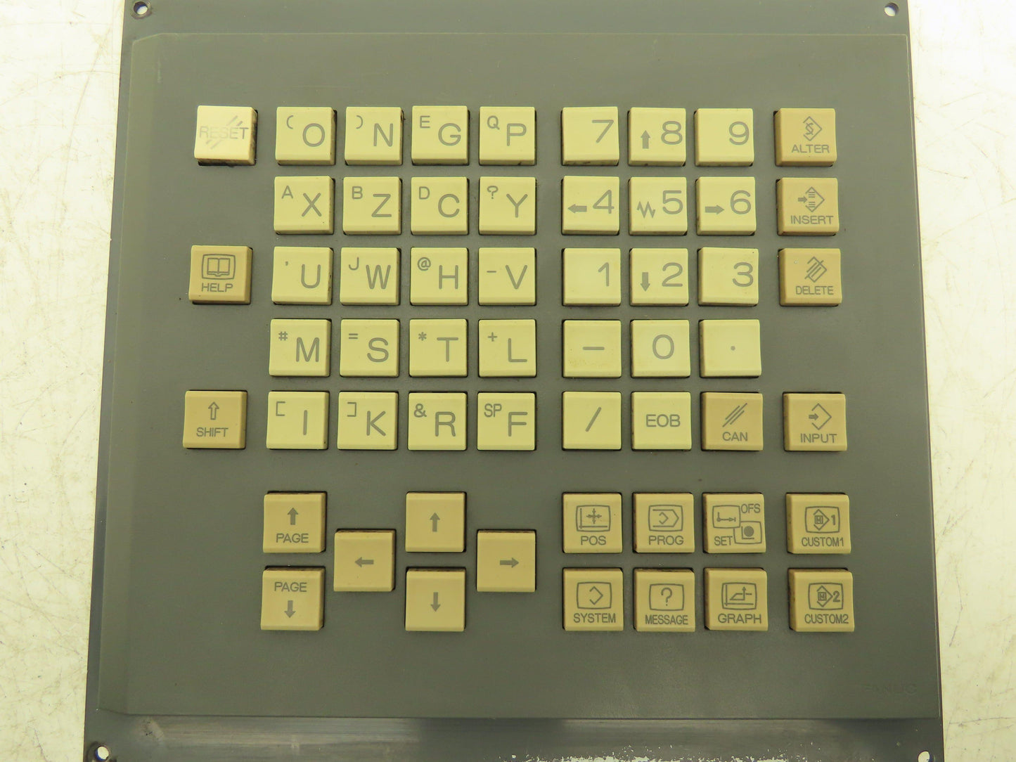 Fanuc A02B-0319-C125#T Operator Panel Keypad Keyboard