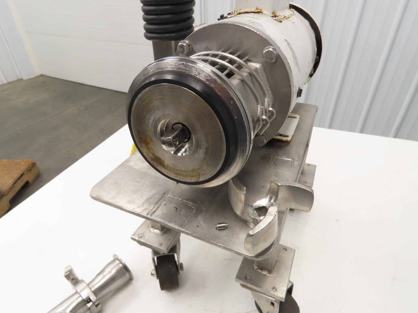 SPX Waukesha C114 Stainless Sanitary Centrifugal Pump 1.5x1.5" 1Hp 115/230V 1PH