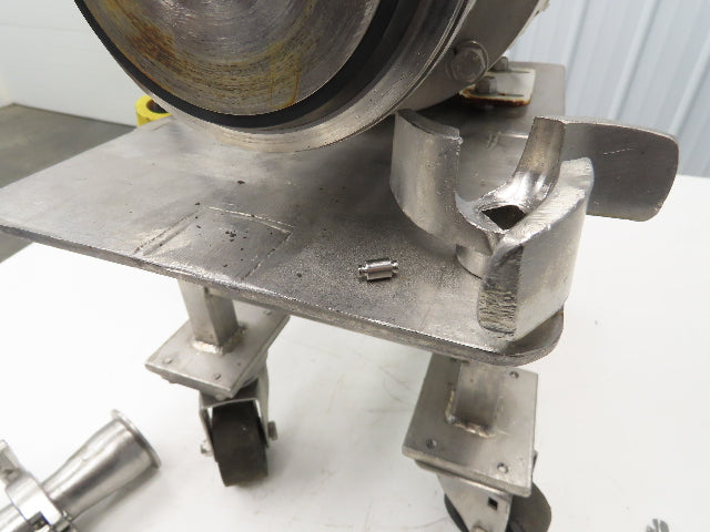 SPX Waukesha C114 Stainless Sanitary Centrifugal Pump 1.5x1.5" 1Hp 115/230V 1PH