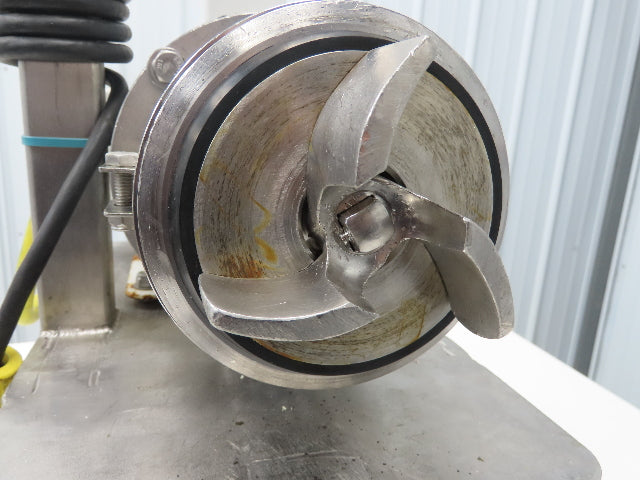 SPX Waukesha C114 Stainless Sanitary Centrifugal Pump 1.5x1.5" 1Hp 115/230V 1PH
