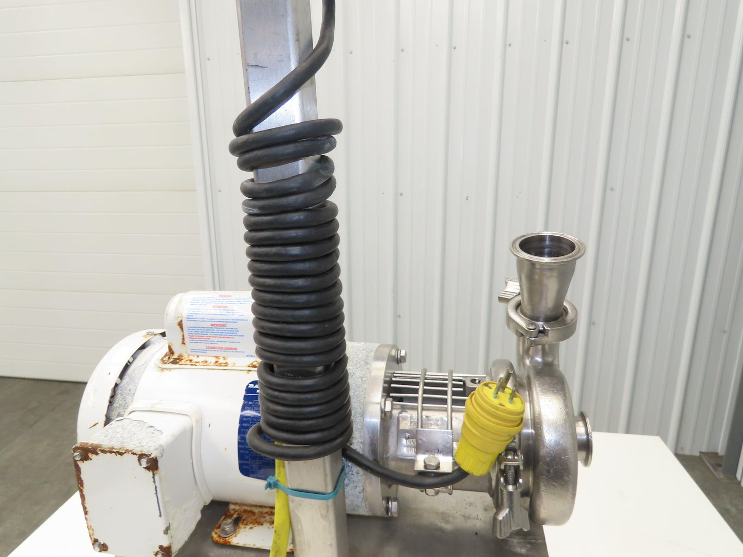 SPX Waukesha C114 Stainless Sanitary Centrifugal Pump 1.5x1.5" 1Hp 115/230V 1PH