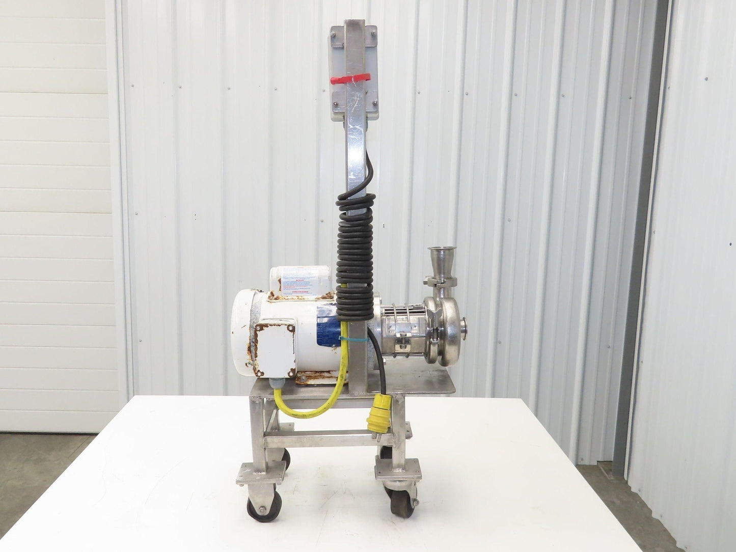 SPX Waukesha C114 Stainless Sanitary Centrifugal Pump 1.5x1.5" 1Hp 115/230V 1PH