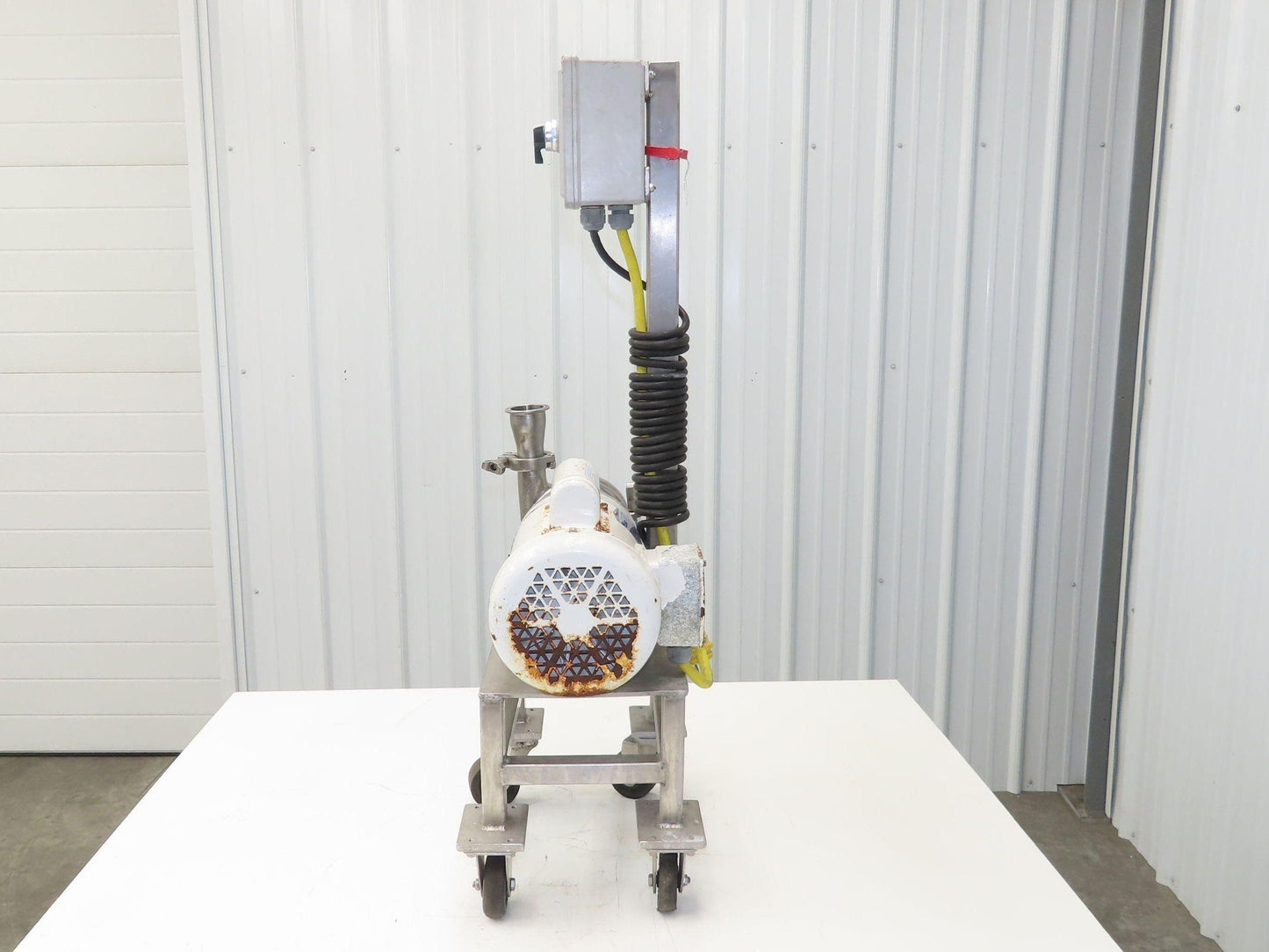 SPX Waukesha C114 Stainless Sanitary Centrifugal Pump 1.5x1.5" 1Hp 115/230V 1PH
