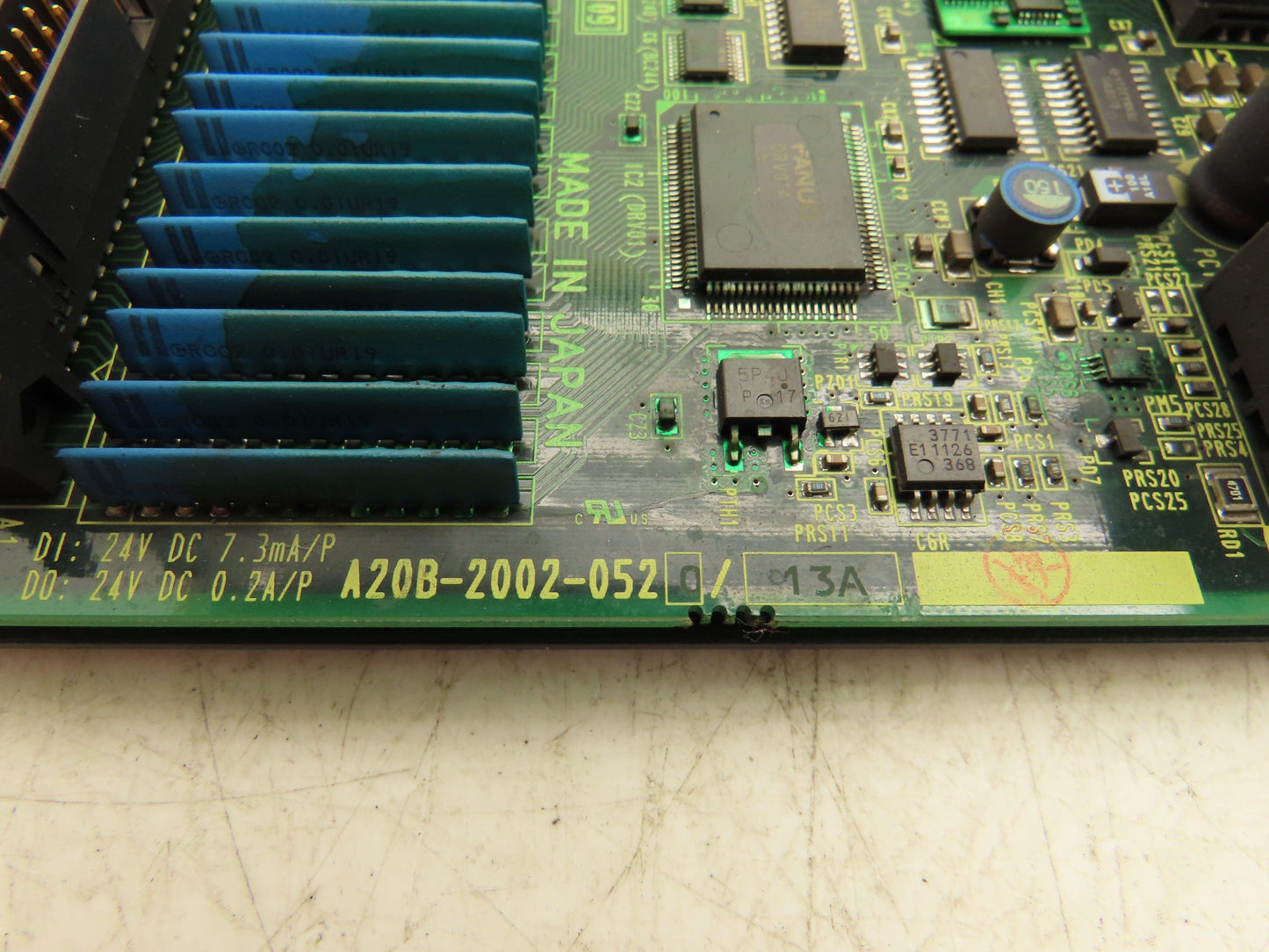 Fanuc A20B-2002-0521/13A Servo Interface Circuit Board Mounted Pair