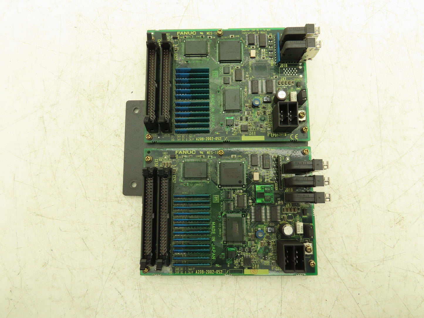 Fanuc A20B-2002-0521/13A Servo Interface Circuit Board Mounted Pair