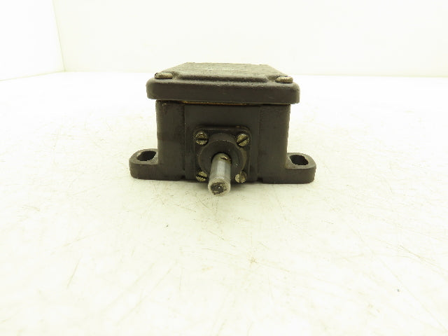 Schmersal MSP 452-11/11Y Rotating Spindle Limit Switch 250V 6A 10mm" Shaft