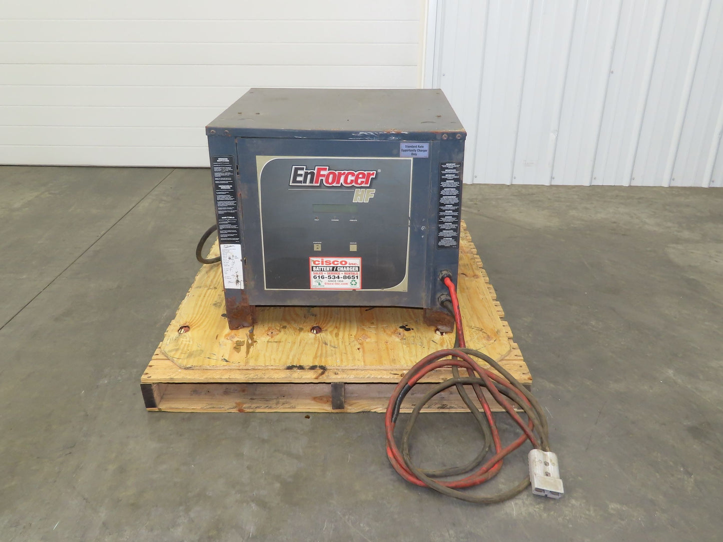 Enersys EH3-18-1200 Enforcer SCR Battery Charger 18 Cell 36V 200A 1200 AH 3Ph