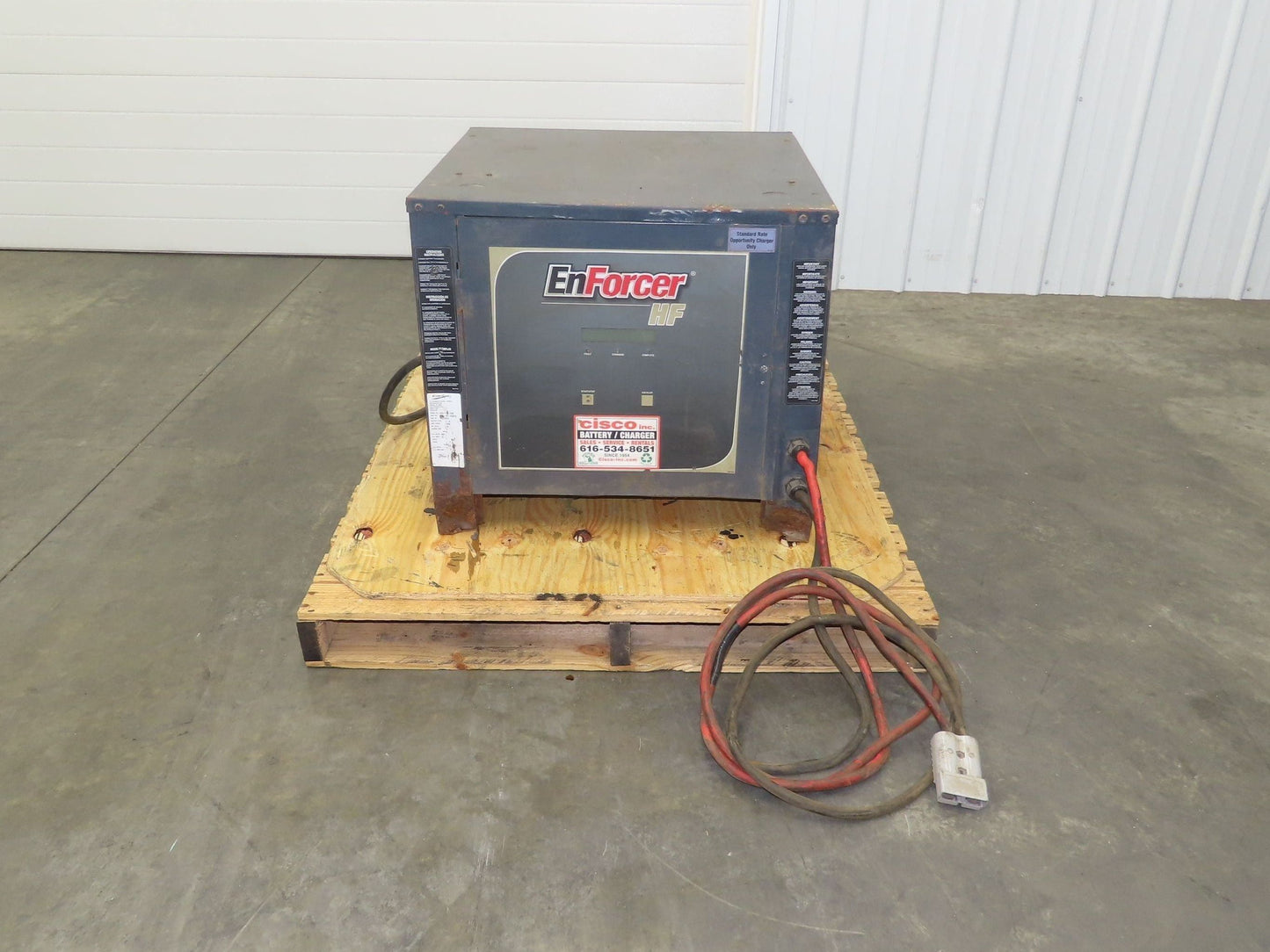 Enersys EH3-18-1200 Enforcer SCR Battery Charger 18 Cell 36V 200A 1200 AH 3Ph