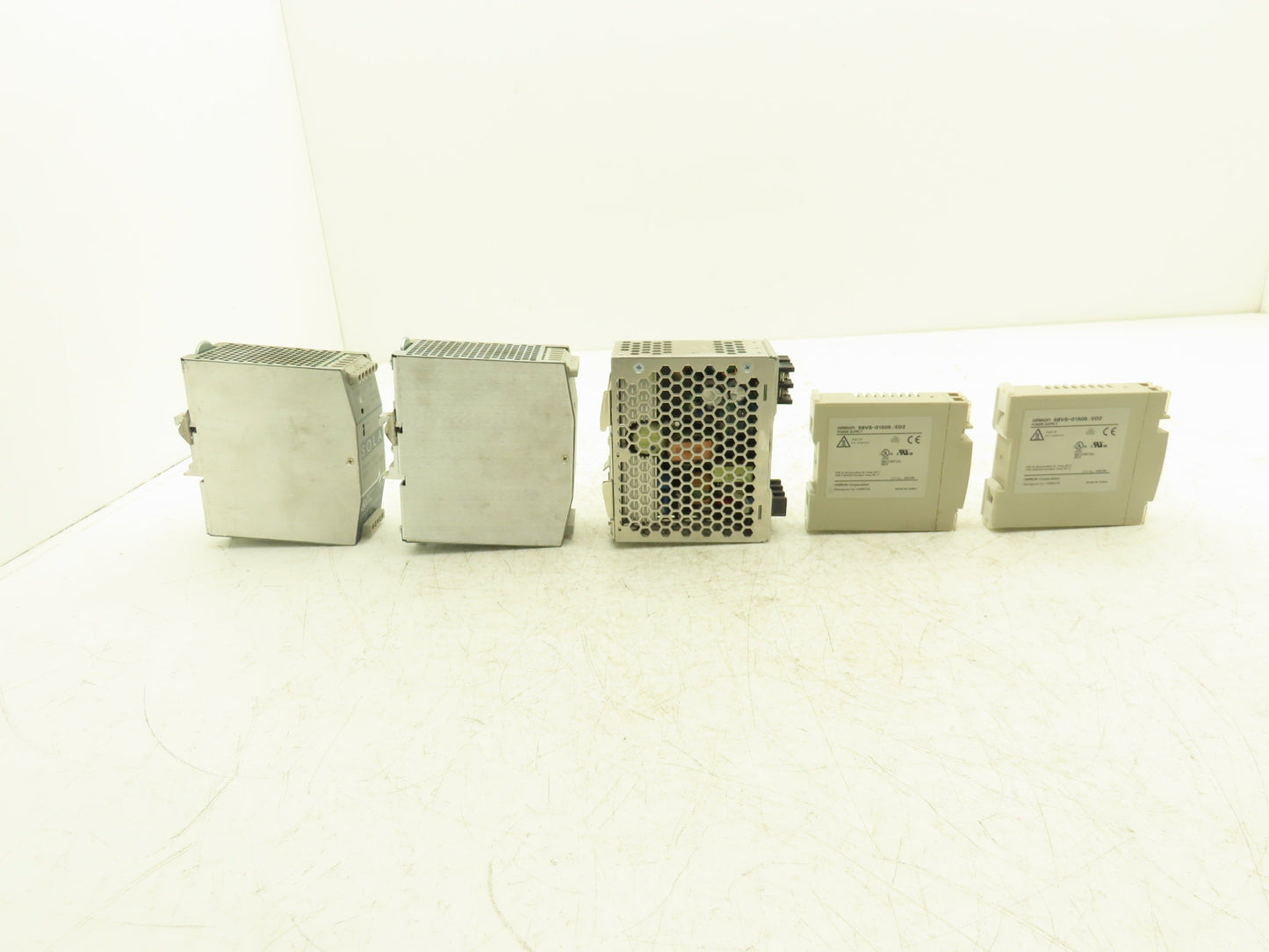 Sola Rhino Omron DIN Mountable Power Supplies 24VDC 2A/2.5A/5A Mixed Lot of 5