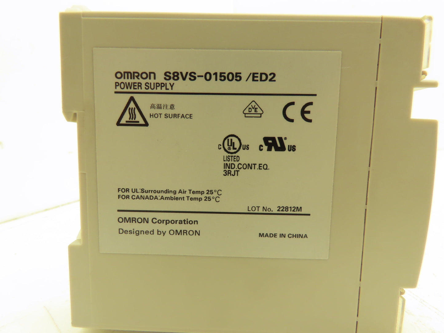 Sola Rhino Omron DIN Mountable Power Supplies 24VDC 2A/2.5A/5A Mixed Lot of 5
