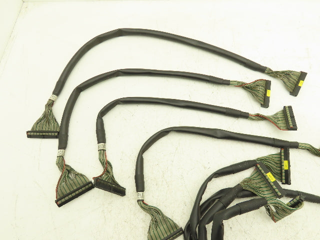 Fanuc NA 50-Pin Flat Ribbon Cable 30" Lot of 8