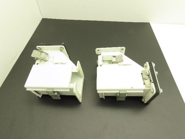 Hoffman F22LE9A Lay In Wireway 2.5" By 2.5" 90° Elbow Cable Management Lot of 2