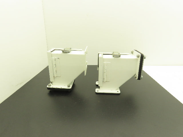 Hoffman F22LE9A Lay In Wireway 2.5" By 2.5" 90° Elbow Cable Management Lot of 2
