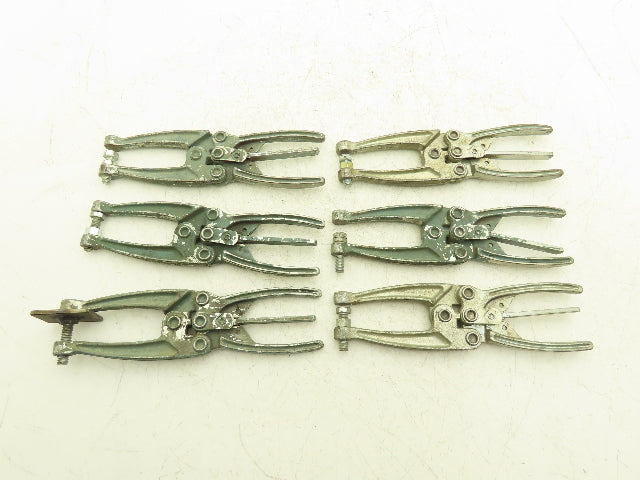 De-Sta-Co 491 Adjustable Welding hand Squeeze Clamping Pliers Lot of 6