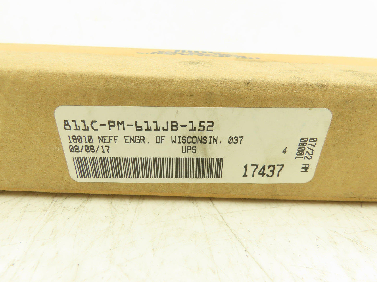 MAC 811C-PM-611JB-152 4-Way Single Solenoid Valve 24V