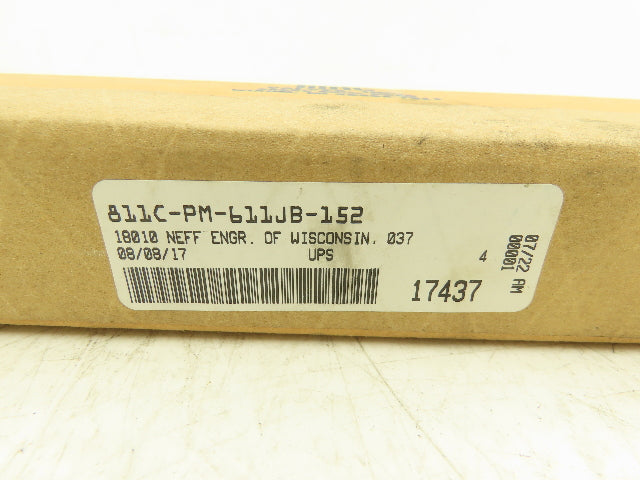 MAC 811C-PM-611JB-152 4-Way Single Solenoid Valve 24V