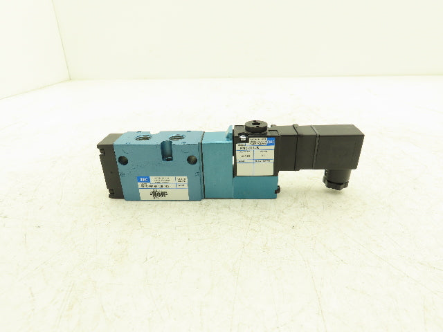 MAC 811C-PM-611JB-152 4-Way Single Solenoid Valve 24V