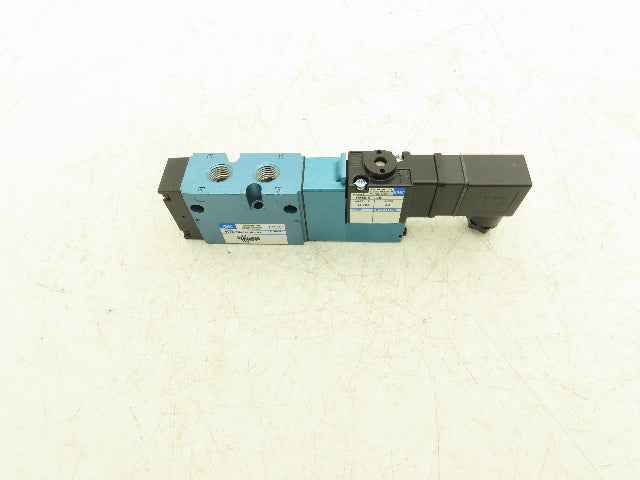 MAC 811C-PM-611JB-152 4-Way Single Solenoid Valve 24V