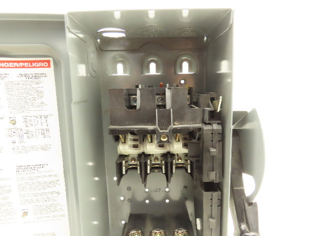 Square D H361 Fusible Heavy Duty Safety Disconnect Switch 30A 600VAC F05