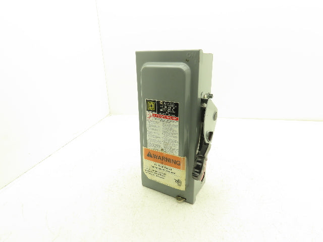 Square D H361 Fusible Heavy Duty Safety Disconnect Switch 30A 600VAC F05