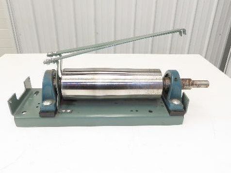 Hytrol 4"x 12" Crowned Tail Pulley for 24" Conveyor 21"BF Belt Under Roller