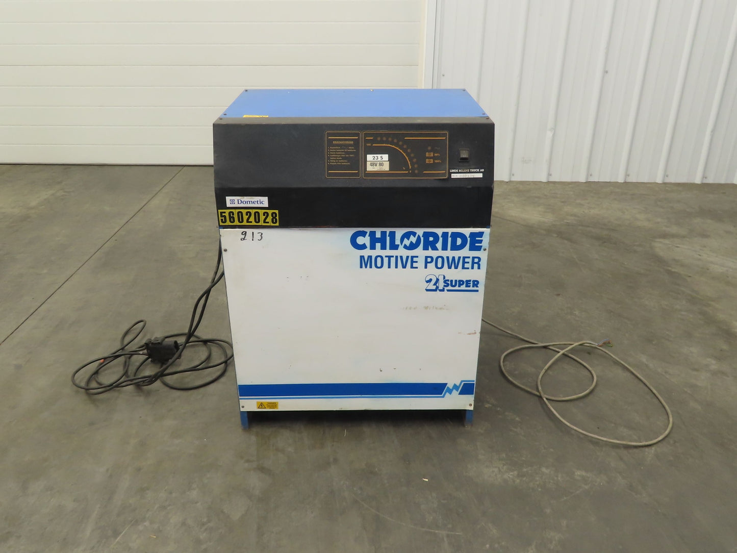 Chloride 23S Motive Power Forklift Battery Charger 21 Super 48V 80A 3Ph 425V