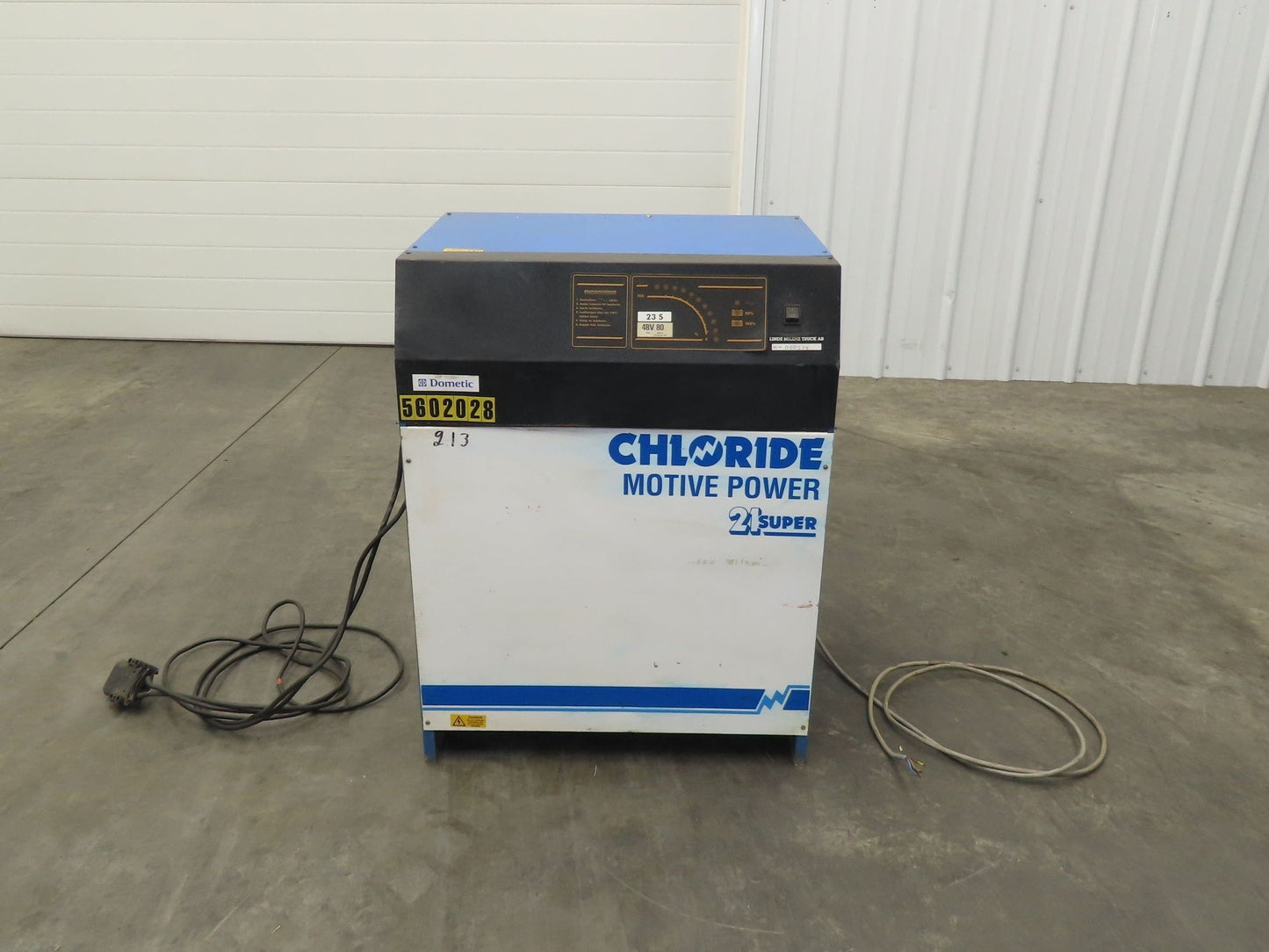 Chloride 23S Motive Power Forklift Battery Charger 21 Super 48V 80A 3Ph 425V
