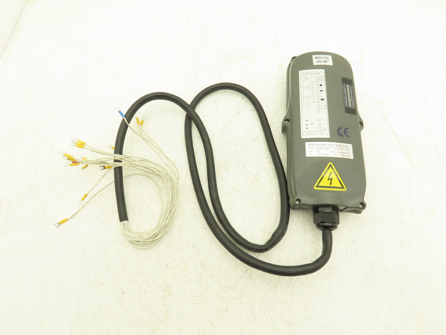 Williams Wyrless RX-Alpha 500 Wireless Crane Hoist Receiver No Remote
