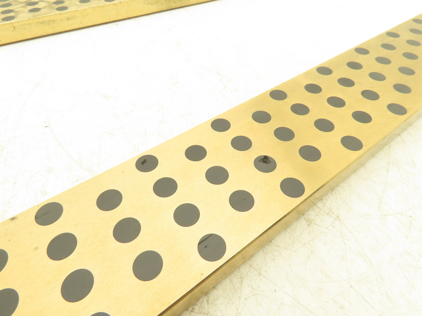 Bronze Graphite Wear Plate 3"W x 3/4"x 40"L Slide Bearing Wear Way