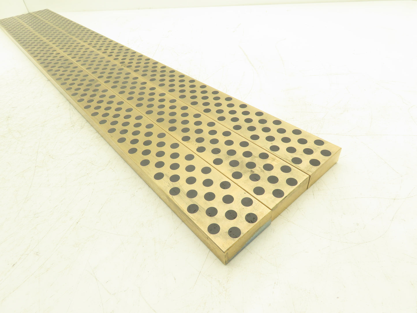 Bronze Graphite Wear Plate 3/4"x 2"W x 40"L Slide Bearing Wear Way