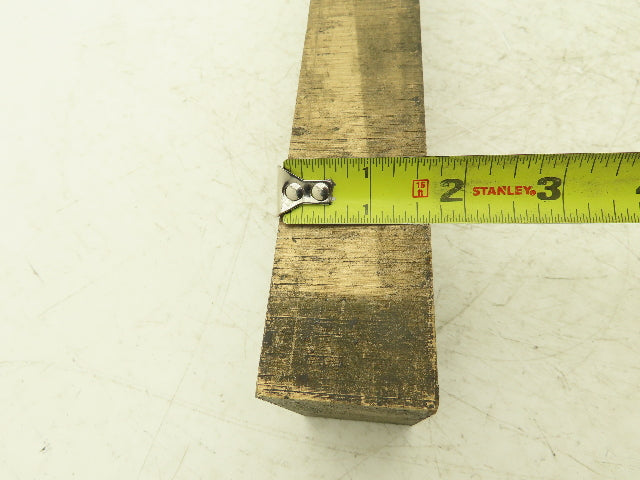 660 Bearing Bronze Stock Rectangle Oversize Flat Bar 1-1/2"x 2-1/2"x 35"L 48lbs