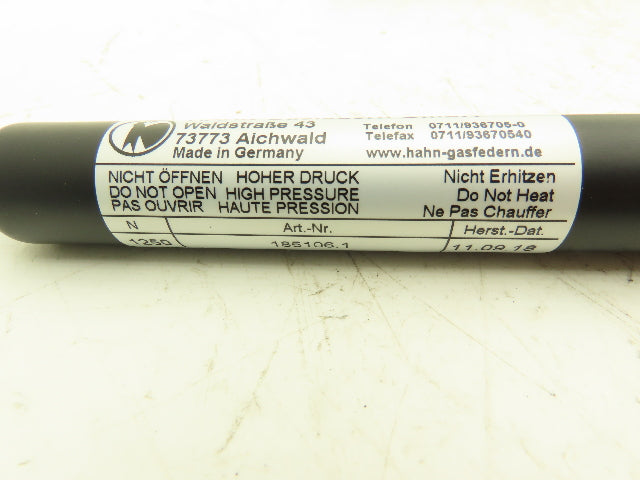 HAHN-Gasfedern 1250 185106.1 Gas Spring Shock Absorber Strut 23" Lot of 2